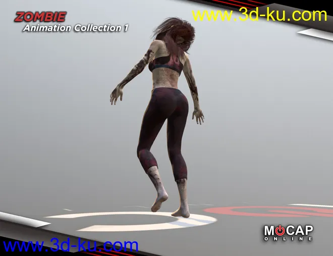 Zombie Animation Collection P1 - Victoria 8模型的图片11