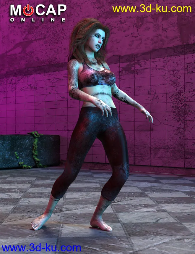 Zombie Animation Collection P1 - Victoria 8模型的图片15