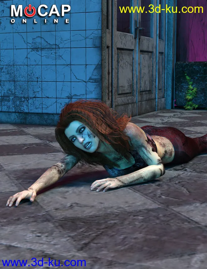 Zombie Animation Collection P1 - Victoria 8模型的图片16