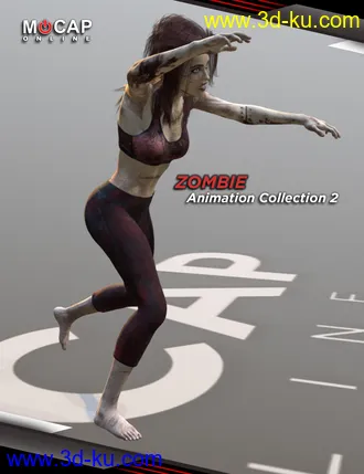 3D打印模型Zombie Animation Collection P2 - Victoria 8的图片