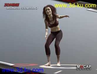 3D打印模型Zombie Animation Collection P2 - Victoria 8的图片