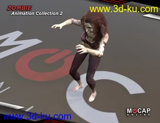 3D打印模型Zombie Animation Collection P2 - Victoria 8的图片