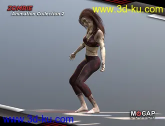3D打印模型Zombie Animation Collection P2 - Victoria 8的图片