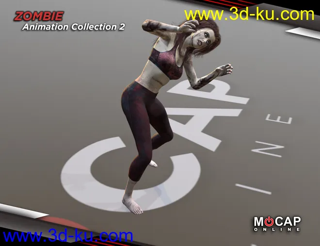 Zombie Animation Collection P2 - Victoria 8模型的图片6