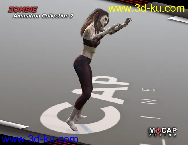 Zombie Animation Collection P2 - Victoria 8模型的图片8