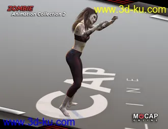 3D打印模型Zombie Animation Collection P2 - Victoria 8的图片