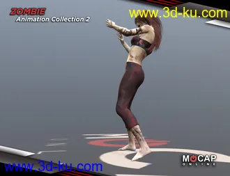 3D打印模型Zombie Animation Collection P2 - Victoria 8的图片