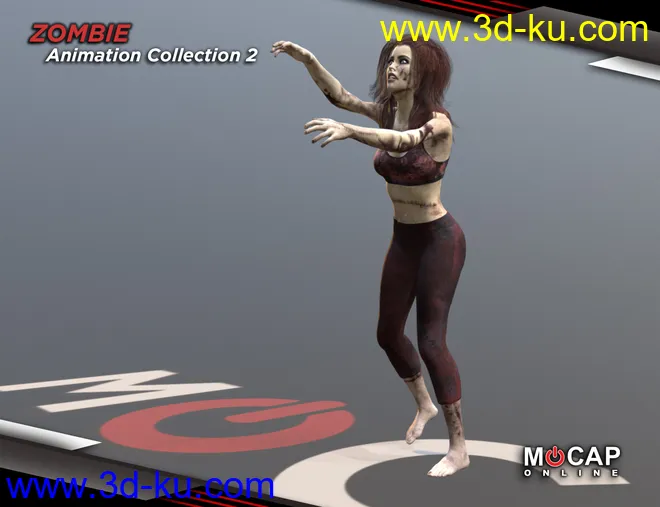 Zombie Animation Collection P2 - Victoria 8模型的图片10