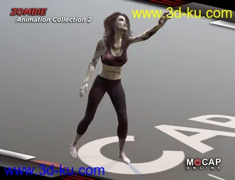 3D打印模型Zombie Animation Collection P2 - Victoria 8的图片