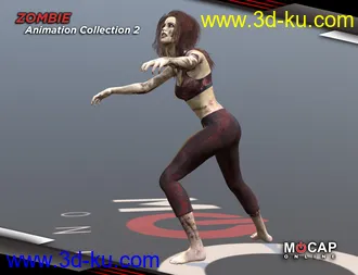 3D打印模型Zombie Animation Collection P2 - Victoria 8的图片
