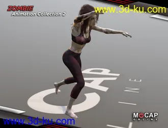 3D打印模型Zombie Animation Collection P2 - Victoria 8的图片