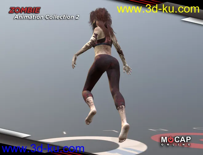 Zombie Animation Collection P2 - Victoria 8模型的图片15