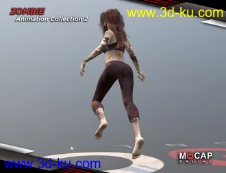 3D打印模型Zombie Animation Collection P2 - Victoria 8的图片