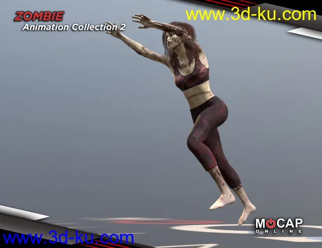 Zombie Animation Collection P2 - Victoria 8模型的图片16