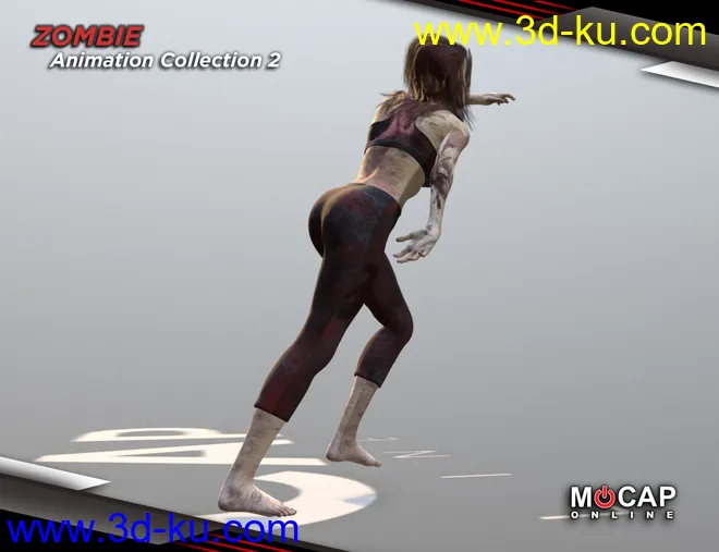 Zombie Animation Collection P2 - Victoria 8模型的图片17