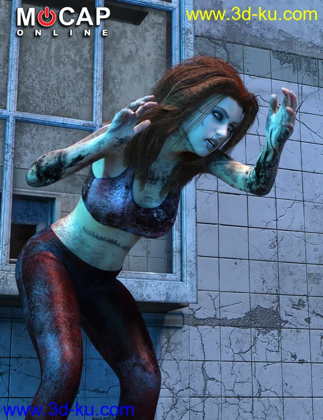 Zombie Animation Collection P2 - Victoria 8模型的图片20