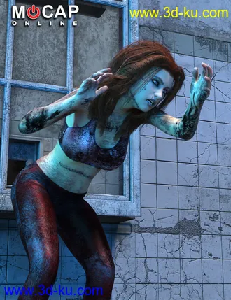 3D打印模型Zombie Animation Collection P2 - Victoria 8的图片