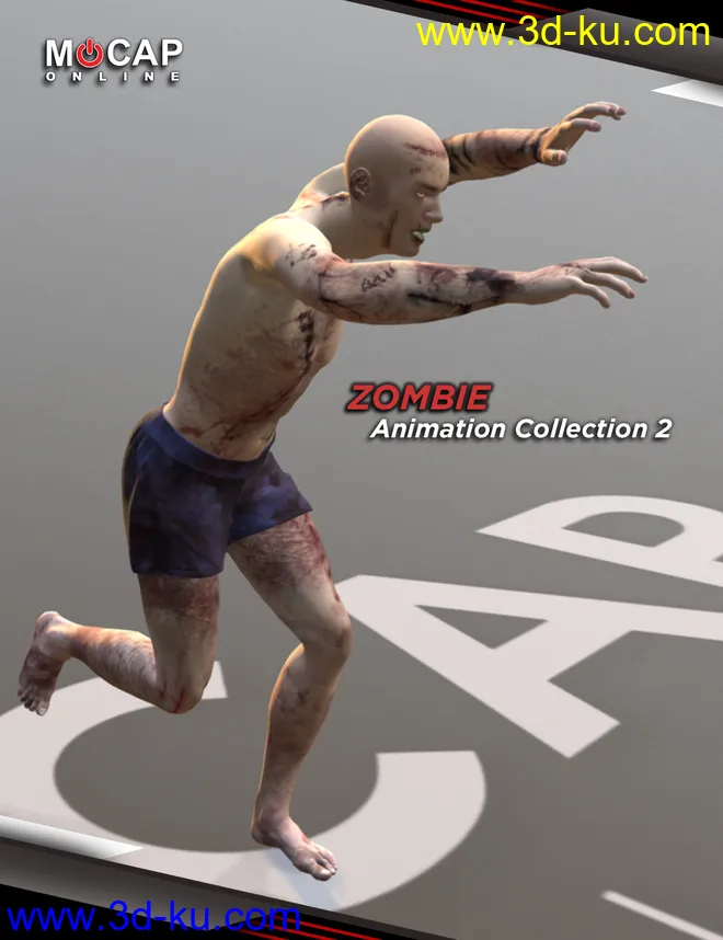 Zombie Animation Collection P2 for Michael 8模型的图片1