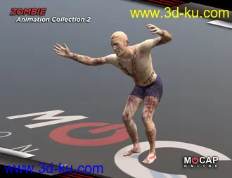 3D打印模型Zombie Animation Collection P2 for Michael 8的图片