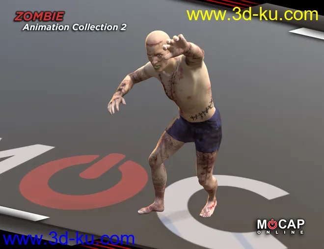 Zombie Animation Collection P2 for Michael 8模型的图片5