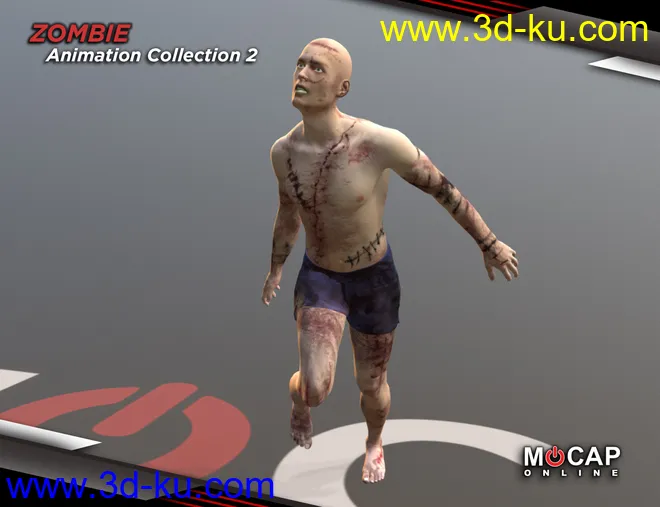 Zombie Animation Collection P2 for Michael 8模型的图片6