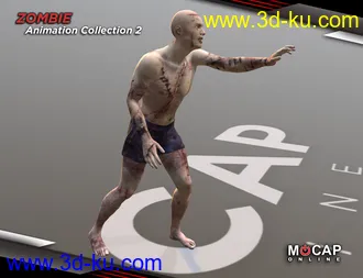3D打印模型Zombie Animation Collection P2 for Michael 8的图片