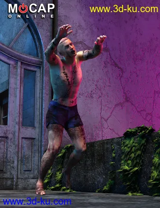 3D打印模型Zombie Animation Collection P2 for Michael 8的图片