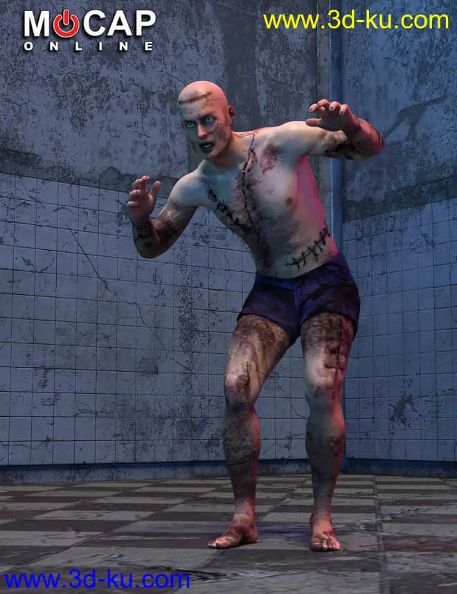 Zombie Animation Collection P2 for Michael 8模型的图片12