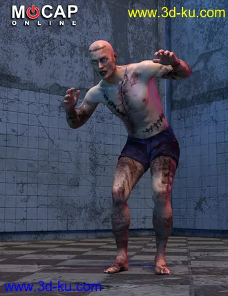 3D打印模型Zombie Animation Collection P2 for Michael 8的图片