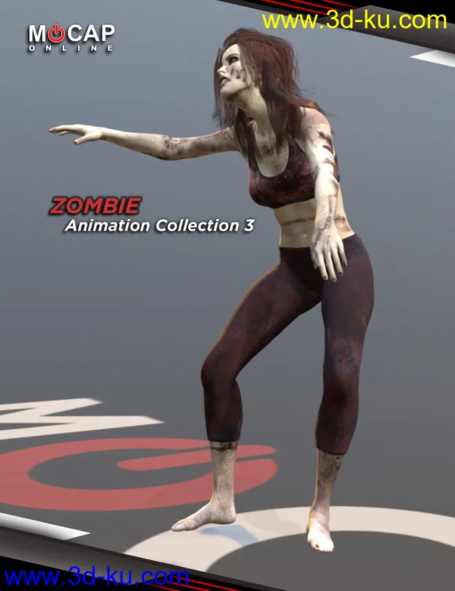 Zombie Animation Collection P3 - Victoria 8模型的图片1