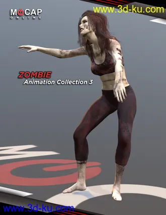 3D打印模型Zombie Animation Collection P3 - Victoria 8的图片