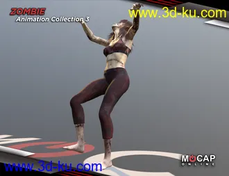3D打印模型Zombie Animation Collection P3 - Victoria 8的图片