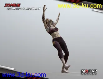 3D打印模型Zombie Animation Collection P3 - Victoria 8的图片
