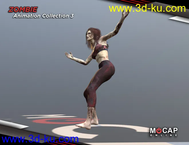 Zombie Animation Collection P3 - Victoria 8模型的图片5