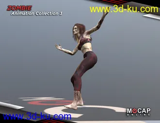 3D打印模型Zombie Animation Collection P3 - Victoria 8的图片