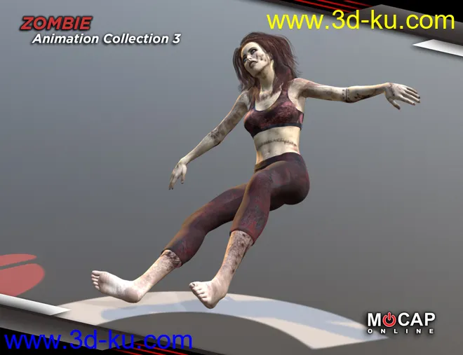 Zombie Animation Collection P3 - Victoria 8模型的图片8