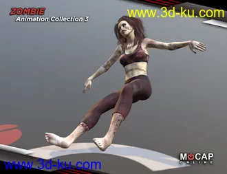 3D打印模型Zombie Animation Collection P3 - Victoria 8的图片