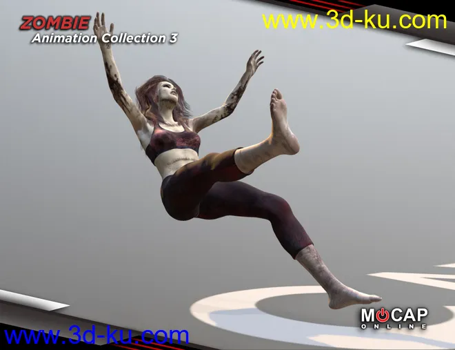 Zombie Animation Collection P3 - Victoria 8模型的图片9
