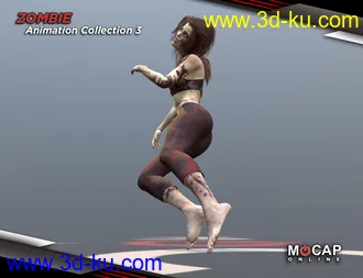 3D打印模型Zombie Animation Collection P3 - Victoria 8的图片