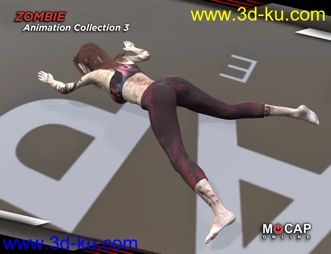 Zombie Animation Collection P3 - Victoria 8模型的图片11