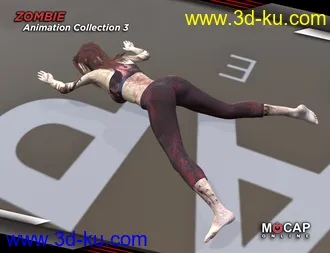 3D打印模型Zombie Animation Collection P3 - Victoria 8的图片