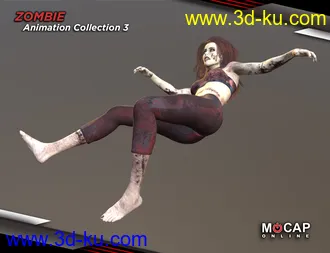 3D打印模型Zombie Animation Collection P3 - Victoria 8的图片