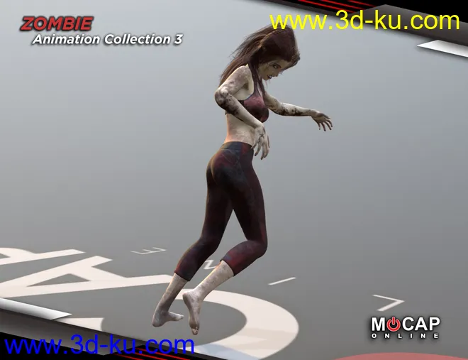 Zombie Animation Collection P3 - Victoria 8模型的图片14
