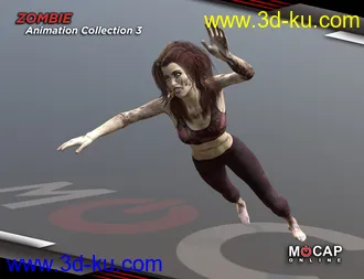 3D打印模型Zombie Animation Collection P3 - Victoria 8的图片