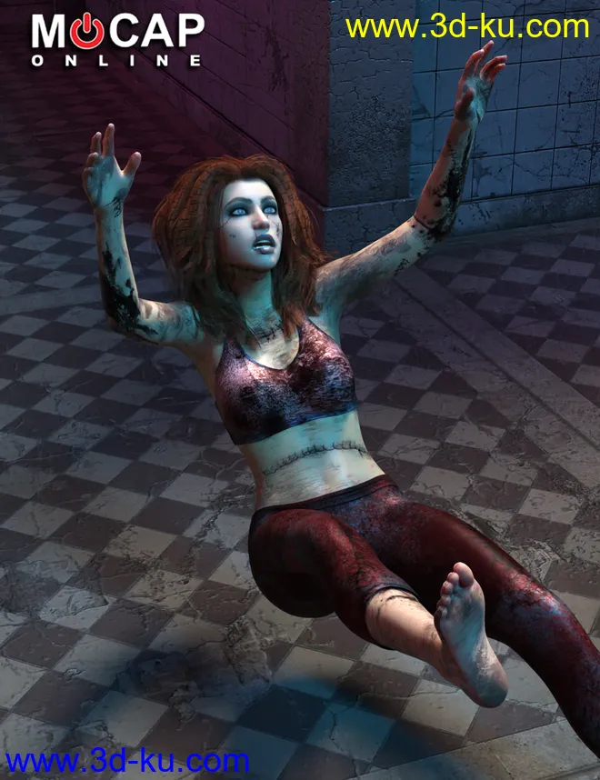 Zombie Animation Collection P3 - Victoria 8模型的图片19