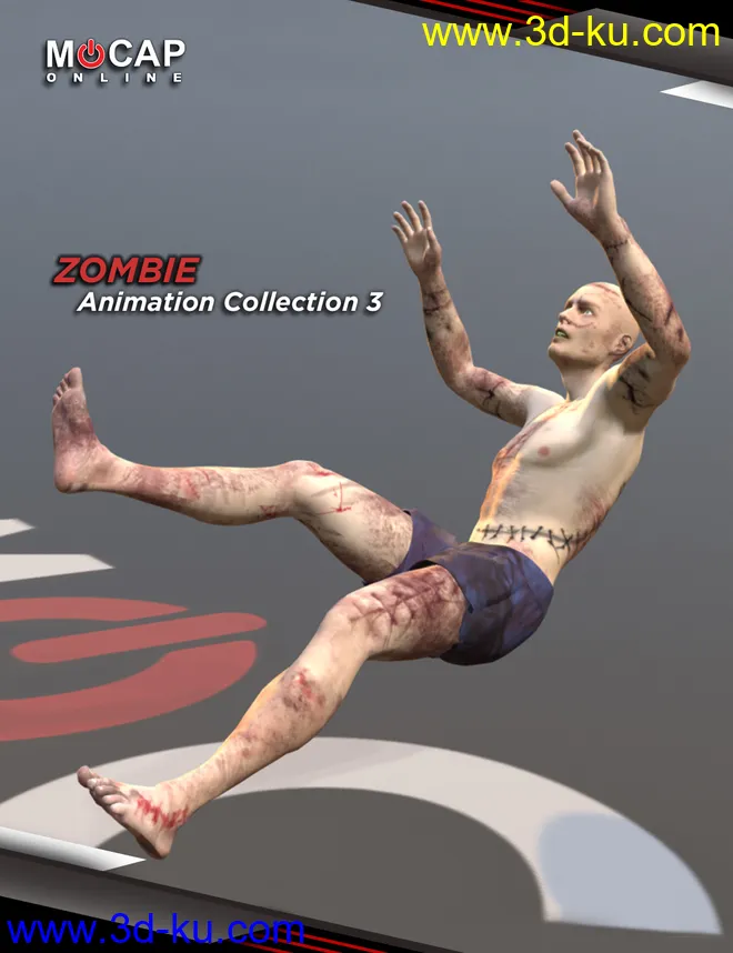 Zombie Animation Collection P3 for Michael 8模型的图片1
