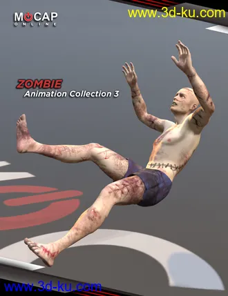 3D打印模型Zombie Animation Collection P3 for Michael 8的图片