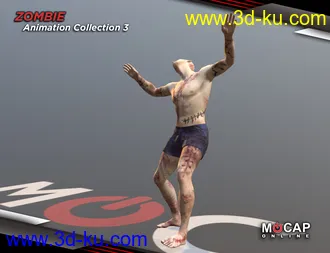 3D打印模型Zombie Animation Collection P3 for Michael 8的图片