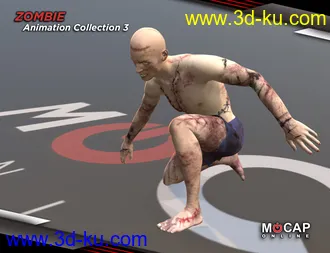 3D打印模型Zombie Animation Collection P3 for Michael 8的图片