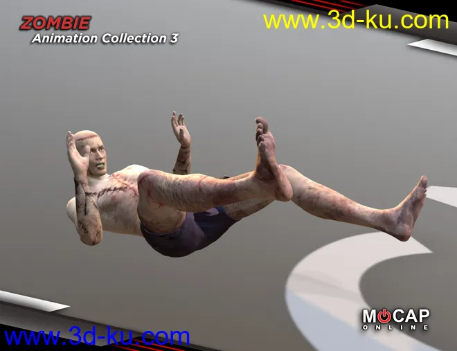 Zombie Animation Collection P3 for Michael 8模型的图片6